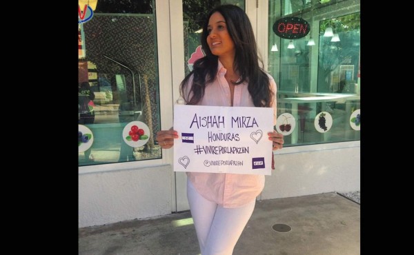 Aishah Mirza una hondureña multifacética
