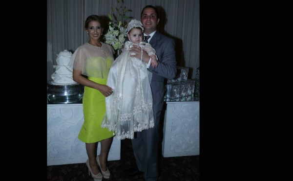 El bautizo de Elías Enrique Ganineh Mallof