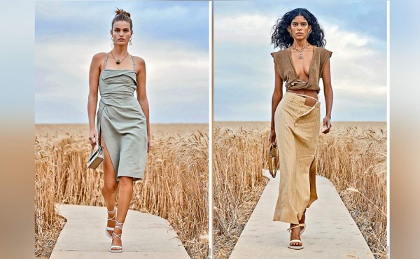 Grandes firmas presentan su moda al aire libre