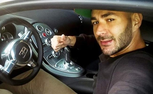 Benzema, nuevamente 'cazado' conduciendo sin carné