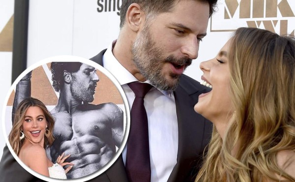 Sofía Vergara enamorada de los abdominales de Joe Manganiello