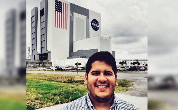 Luis Bográn convierte en realidad su sueño de trabajar en la Nasa&nbsp;&nbsp;