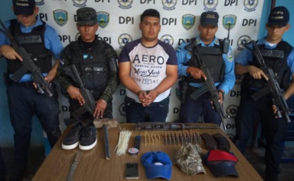 Capturan a sospechoso de asaltar camión repartidor en Yoro