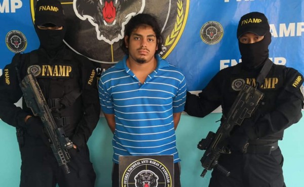 Capturan a 'El Oso', presunto pandillero de la 18 en La Ceiba