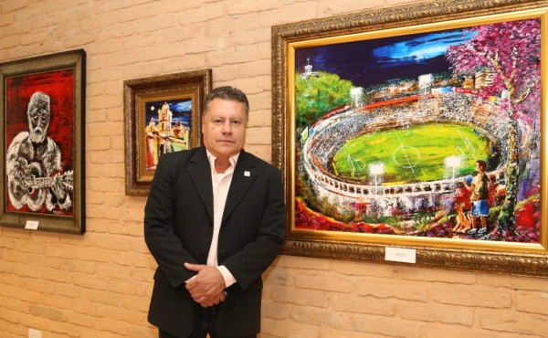 Francisco Pinto Rodezno presenta sus pinturas