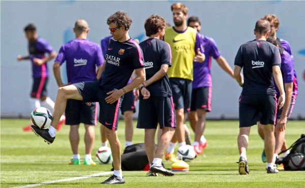 Luis Enrique se lleva toda la plantilla a la final de Berlín