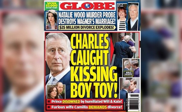 Fotos de beso gay pueden dejar sin corona al príncipe Carlos