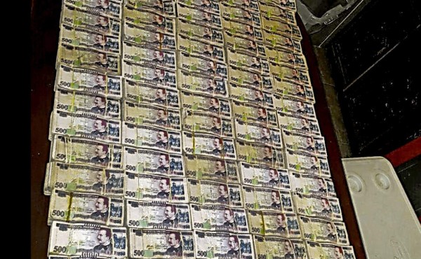 Suman L10 millones los hallados en histórico operativo antiextorsión