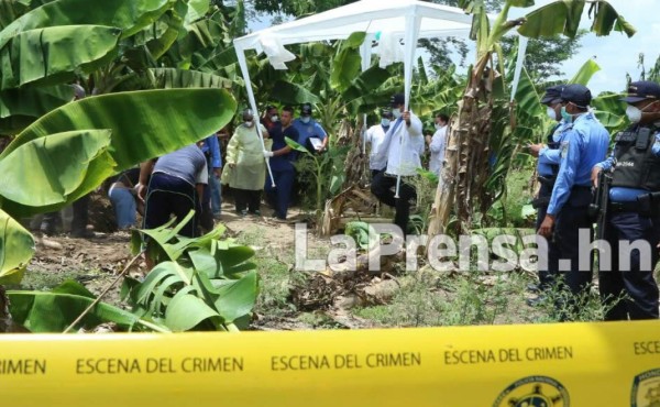 Hallan armas en cementerio clandestino en Santa Bárbara