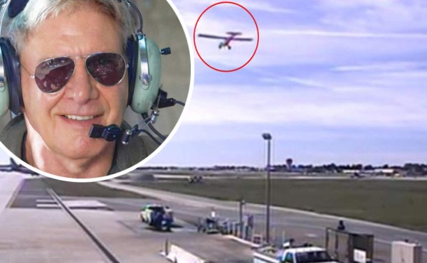 Harrison Ford casi provoca un accidente aéreo y está siendo investigado