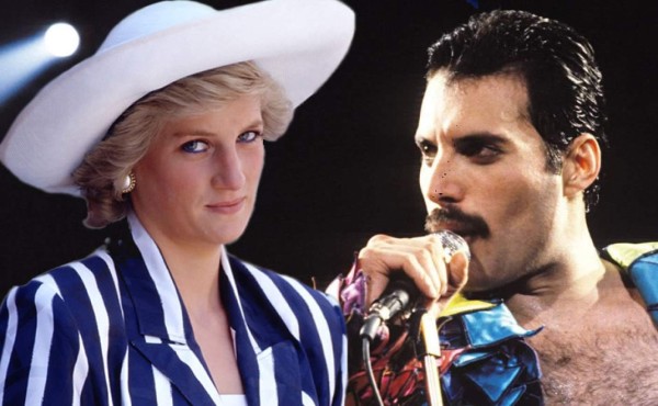 Freddie Mercury y la princesa Diana tuvieron una 'noche salvaje' de fiesta