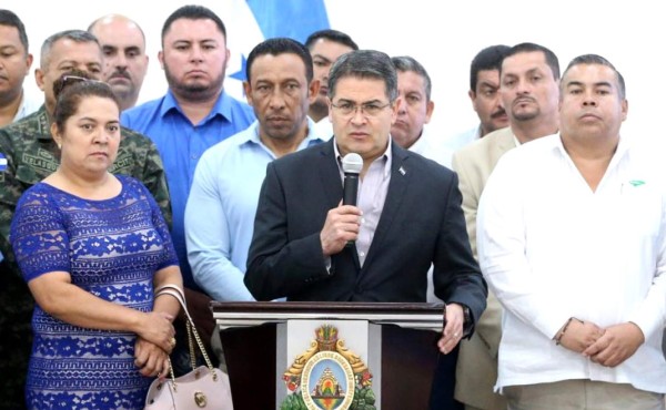 JOH le reitera a ONU y OEA que 'maras' violentan derechos de hondureños