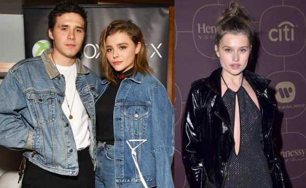 Brooklyn Beckham captado besando a modelo de Playboy