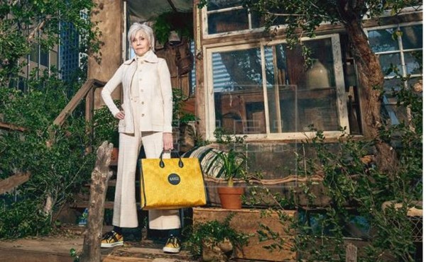 Jane Fonda, nuevo fichaje de Gucci para una colección de moda sostenible