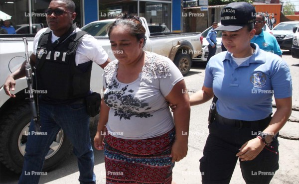 Remiten a Támara a sospechosa de raptar un bebé en San Pedro Sula