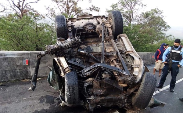 Dos empresarios mexicanos y su conductor mueren en accidente en Tegucigalpa