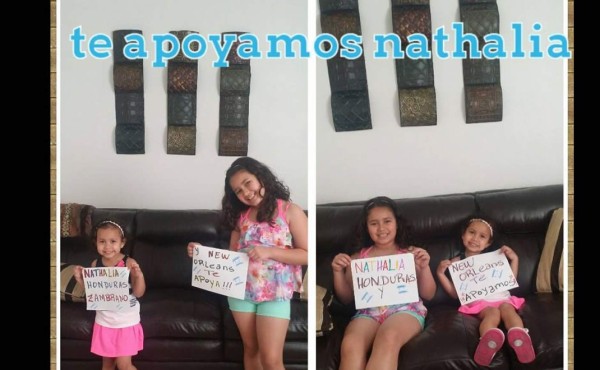 Miles apoyan a Nathalia Casco