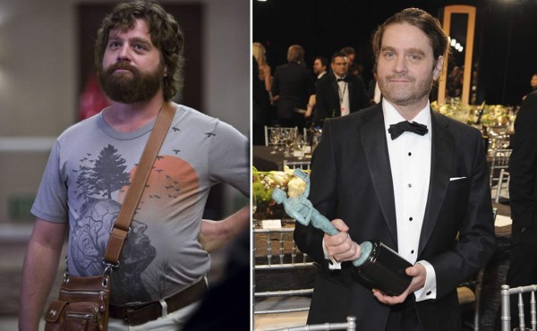 Zach Galifianakis sorprende con pérdida de peso