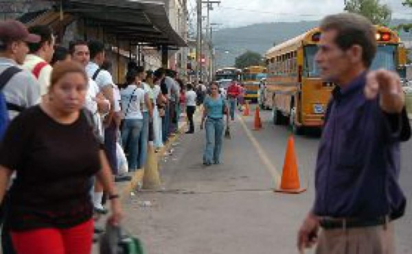 Calvario por transporte