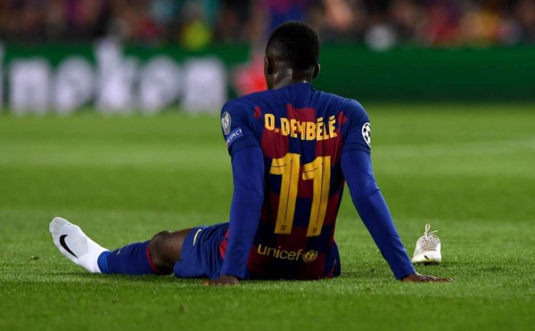 Ousmane Dembélé estará unos 6 meses de baja y se perderá la Eurocopa-2020