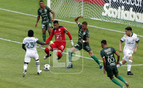 Marathón rescató un valioso empate contra Portland Timbers en la Concachampions