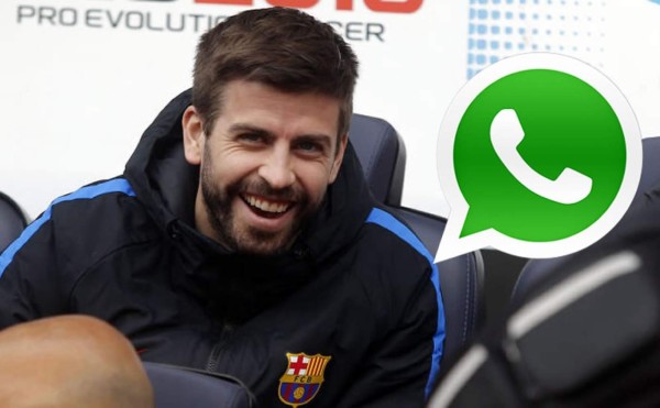 Piqué revela que tiene un grupo de WhatsApp con jugadores del Real Madrid