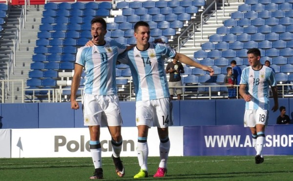 Selección olímpica de Argentina se impuso ante Haití