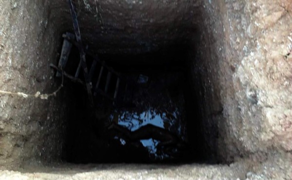 Hondureño cae en un pozo y sobrevive en Santa Bárbara