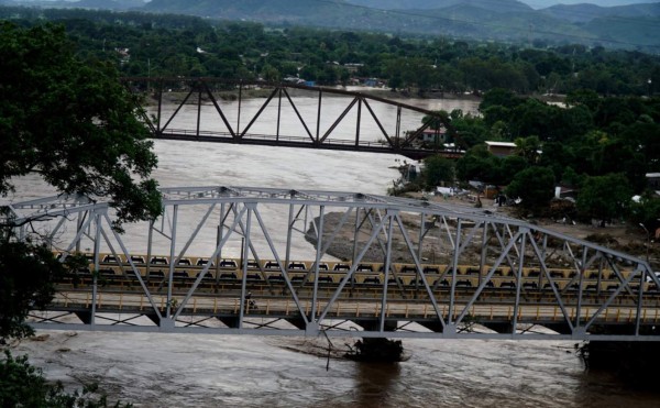 Decretan alerta verde por lluvias en siete departamentos de Honduras