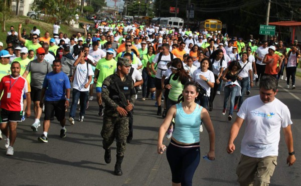 Más de 100 mil personas aceptan el reto del Honduras Actívate