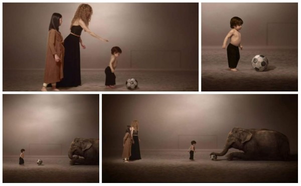 Shakira en su nuevo video 'La La La'.