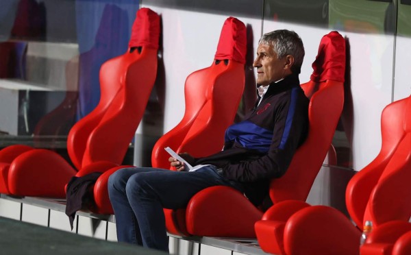 Quique Setién: 'Si Piqué lo dice, quizás sí hay que tomar decisiones”