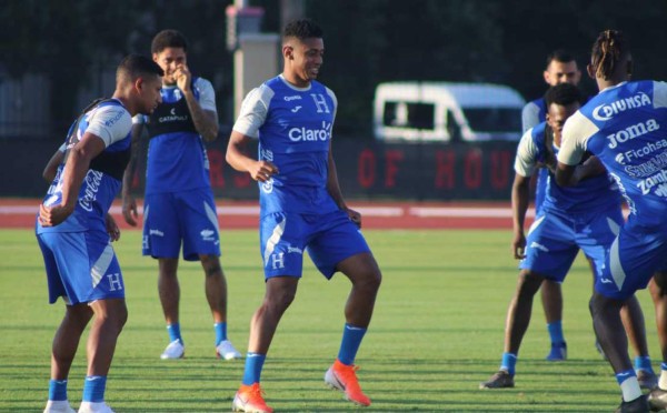 Selección de Honduras entrenó en Houston y solo piensa en vencer a Curazao