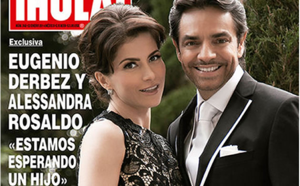 Eugenio Derbez y Alessandra Rosaldo esperan su primer hijo
