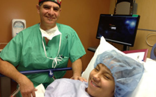 Familia estadounidense ayuda con cirugía de niña hondureña