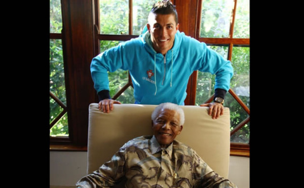 Cristiano Ronaldo le dedica mensaje a Nelson Mandela