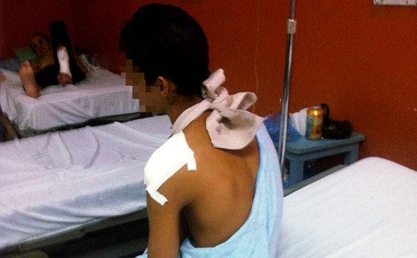 Hieren con arma blanca a adolescente en el occidente de Honduras