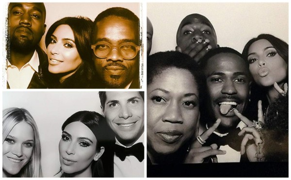 Las postales de la boda de Kim Kardashian y Kanye West