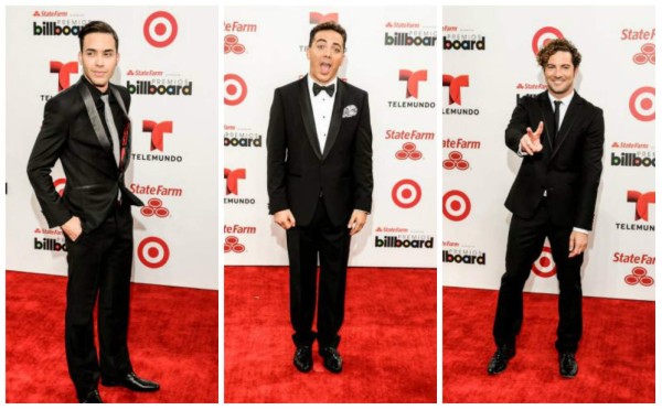 El color negro brilla en la alfombra roja de los Billboard latinos
