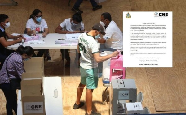 CNE advierte multas a quienes anuncien resultados preliminares