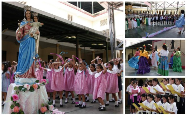 Rinden honor a la Virgen María Auxiliadora en Honduras
