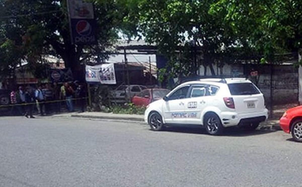 Matan a balazos a taxista en el barrio Lempira de San Pedro Sula