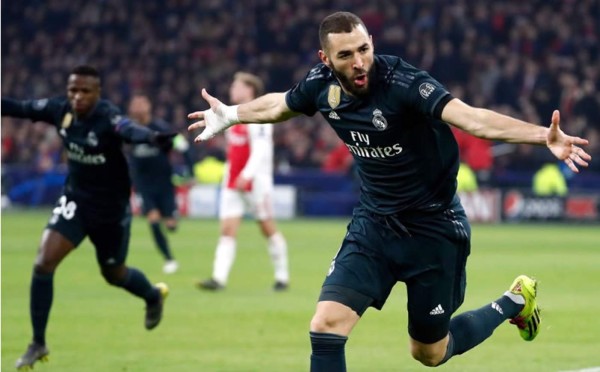 Real Madrid sufre para vencer al Ajax y se acerca a cuartos de la Champions League