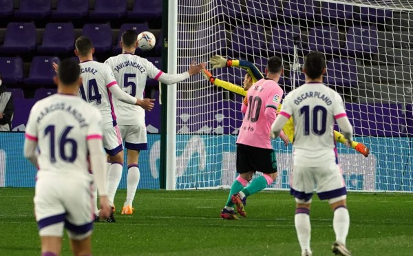 Barcelona, con un gran Messi, rompe mala racha de visitante y golea al Valladolid