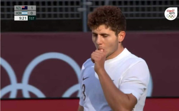 ¡Tremendo disparo! El golazo de Nueva Zelanda que sorprendió a Honduras en los Juegos Olímpicos