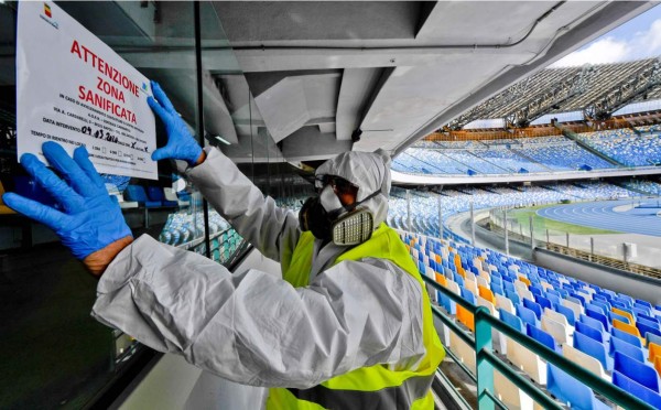 Partidos de la Serie A de Italia se jugarán a puerta cerrada por el coronavirus hasta el 3 de abril