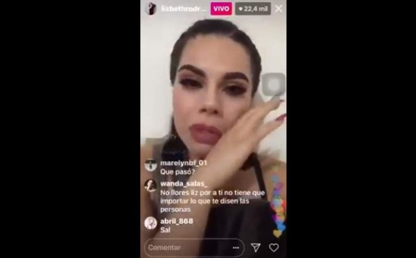 Lizbeth Rodríguez rompe en llanto y piensa dejar Exponiendo Infieles