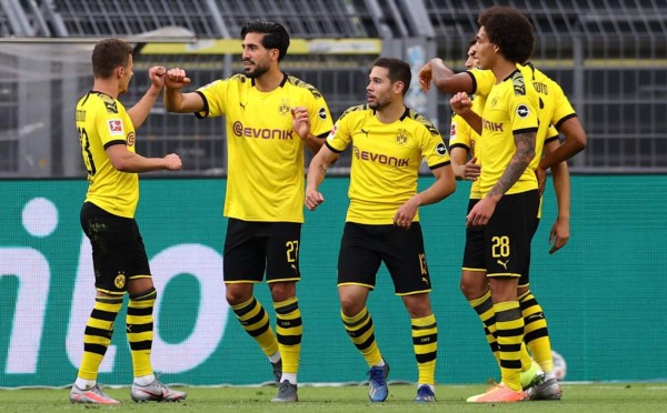 Borussia Dortmund refuerza su segundo puesto tras vencer al Hertha Berlín