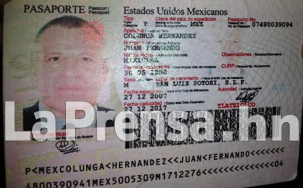 Dejan en libertad en Honduras al mexicano Juan Fernando Colunga