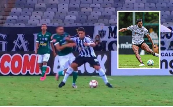 ¡El increíble Hulk! El futbolista brasileño mandó a volar a un rival y se viralizó